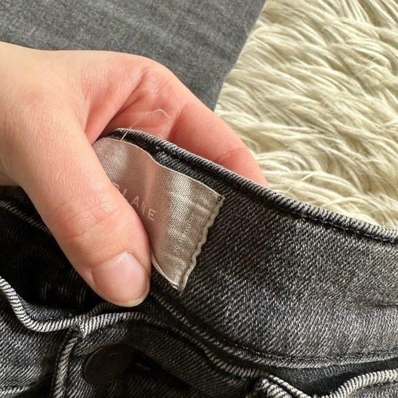 EVERLANE Gray Washed Skinny Jeans - Picture 5 of 6